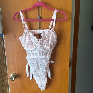 Victoria's Secret Blush Lace Lingerie